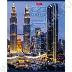 Тетрадь  60л клетка "Megapolis" ассорти | Фото 4