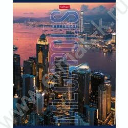 Тетрадь  60л клетка "Megapolis" ассорти | Фото 5