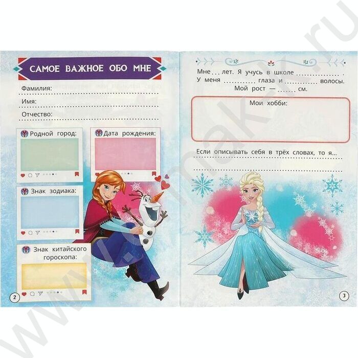 Дневник.Секретный дневничок ледяной принцессы | Фото 2