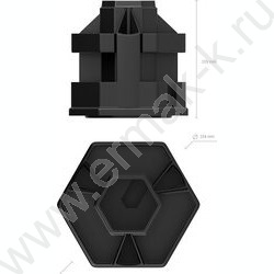 Подставка д/каранд. и ручек Office, Classic /чёрная | Фото 3