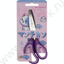 Ножницы 14,2см детские Kawall animals эргономичные ручки | Фото 3