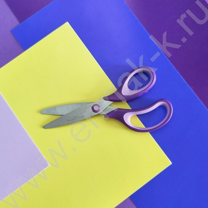 Ножницы 14,2см детские Kawall animals эргономичные ручки | Фото 4