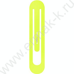 Закладка овальная "Matt Neon" пластиковые /набор - 4шт./ ассорти | Фото 5