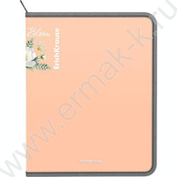 Папка д/тетрадей А5+ пластик молния "Matt Pastel Bloom" /ассорти | Фото 6