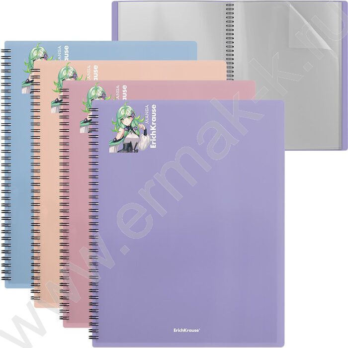 Папка  20 файлов Matt Manga /ассорти /спираль | Фото 1