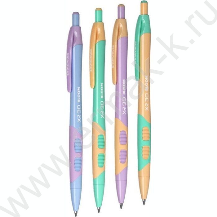 Ручка шар авт XR-30 Matic&Grip Pastel Bloom 0,7мм, синяя | Фото 1