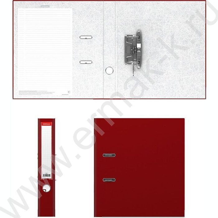 Файл 50мм Бизнес разборный бордо с карманом | Фото 2