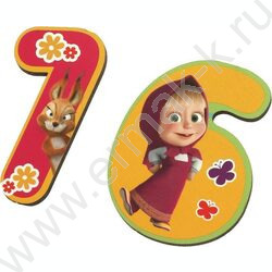 Деревянная игрушка вкладыш "Маша и Медведь" | Фото 4