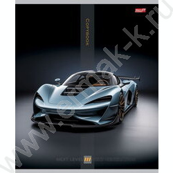 Тетрадь  48л клетка "Авто на черном фоне-1" ассорти | Фото 4