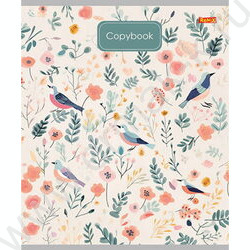 Тетрадь  48л клетка "Рисунки птичек" ассорти | Фото 5