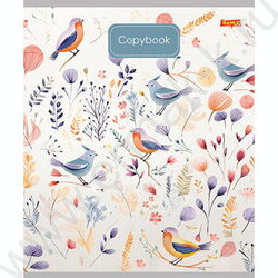 Тетрадь  48л клетка "Рисунки птичек" ассорти | Фото 6