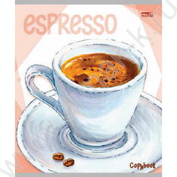 Тетрадь  48л клетка "Чашечка кофе" ассорти | Фото 2