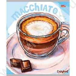 Тетрадь  48л клетка "Чашечка кофе" ассорти | Фото 6