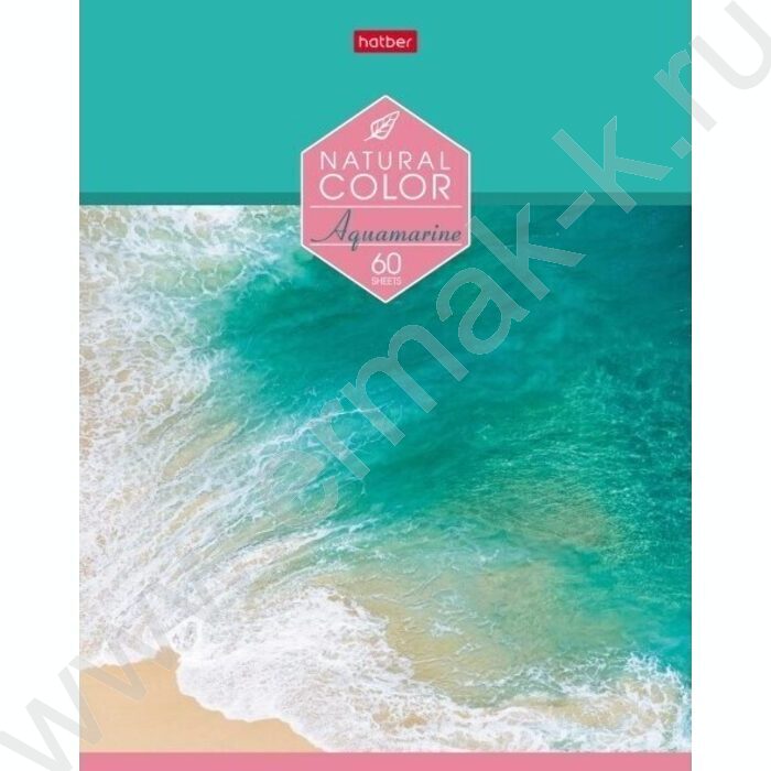 Тетрадь  60л клетка "Color" ассорти | Фото 2