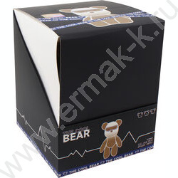 Ручка гелевая синяя 0,5мм  Cool bear /цв.корпус ассорти | Фото 4