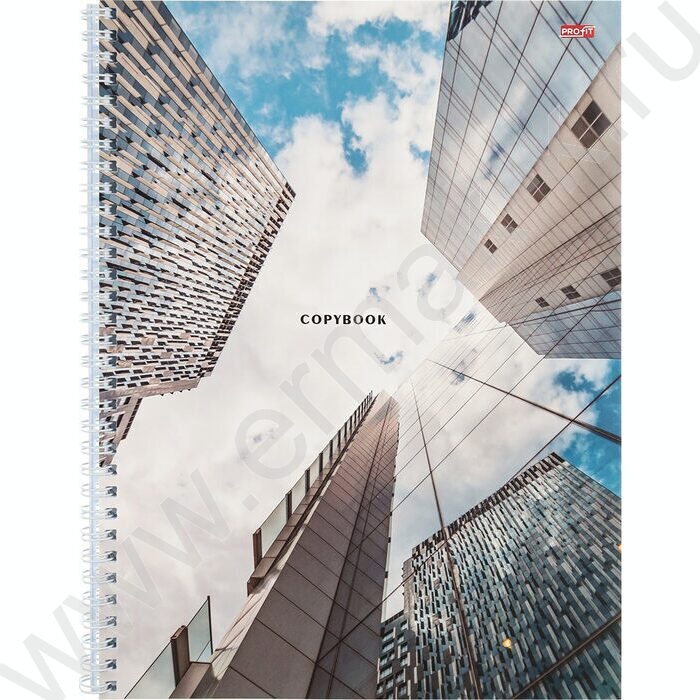 Тетрадь  80л А4 клетка/спираль "Городское небо" | Фото 1