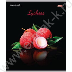 Тетрадь  48л клетка "Яркие фрукты и ягоды" ассорти | Фото 2