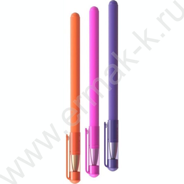 Ручка гелевая черная 0,38мм  G-Soft Stick Caribbean Sunset /корпус - ассорти | Фото 1