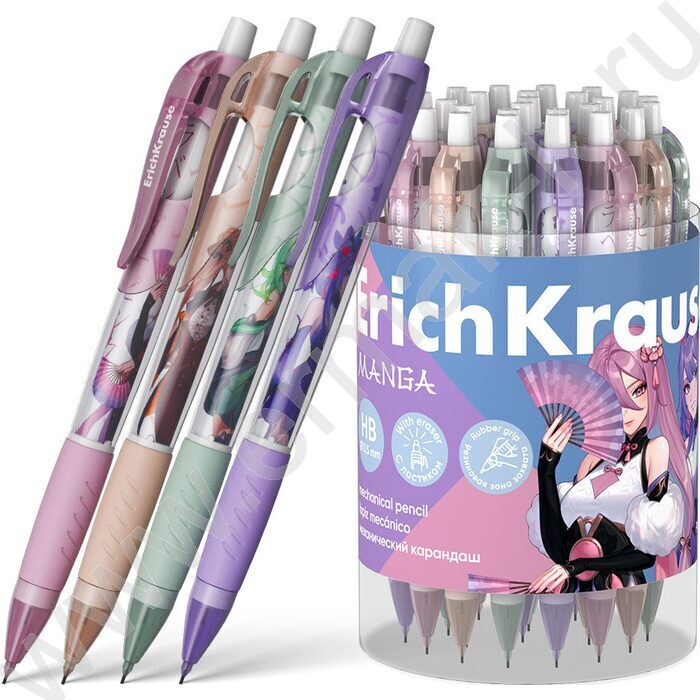 Карандаш механический 0,7мм НВ Butterfly Manga | Фото 1