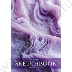 Скетчбук  40л А5 отрывная склейка/жесткая подложка "Нежный флёр" без линовки 100г/к | Фото 2