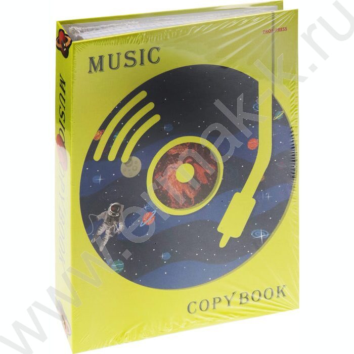 Тетрадь  80л клетка/кольца "Музыка космоса" /глянец/лен/ | Фото 7