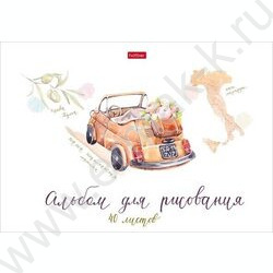 Альбом д/рисования 40л "Итальянские каникулы" /тиснение/ 5видов | Фото 3