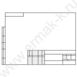 Папка д/черчения А4 10л 190г/м² с/р горизонтальная студенческая "Классика" | Фото 2