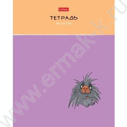 Тетрадь  80л клетка "Колючее настроение" /ламинация Soft-touch/ 5видов | Фото 4
