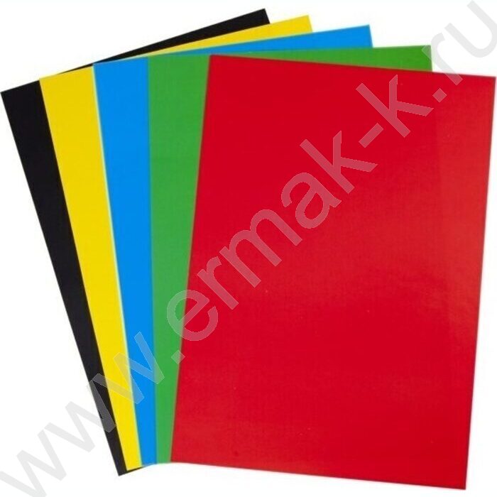 Бумага цв. самокл А4  5л/5цв "Кис-Кис" | Фото 2