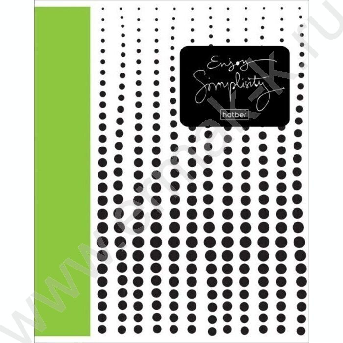 Тетрадь  48л клетка/пластик обл. "Наслаждайся легкостью" ассорти | Фото 1