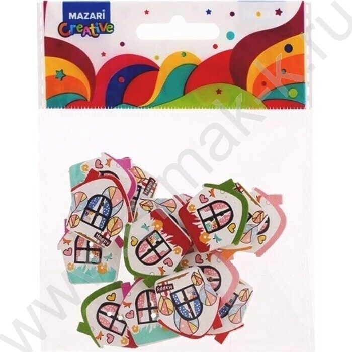 Пуговицы декоративные деревянные House 18шт | Фото 2