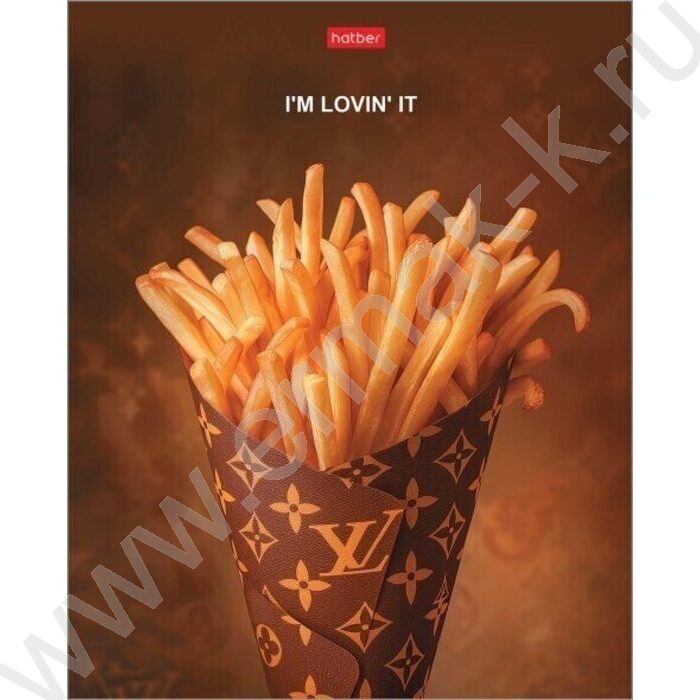 Тетрадь  96л клетка/спираль "Brand Food-  Выпуск №1" /глянц. ламин./ 2вида | Фото 1