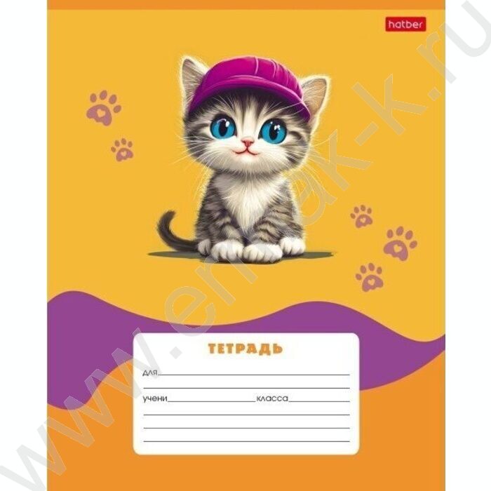 Тетрадь  12л клетка "Мы-котики!- Выпуск №2" 5видов | Фото 4