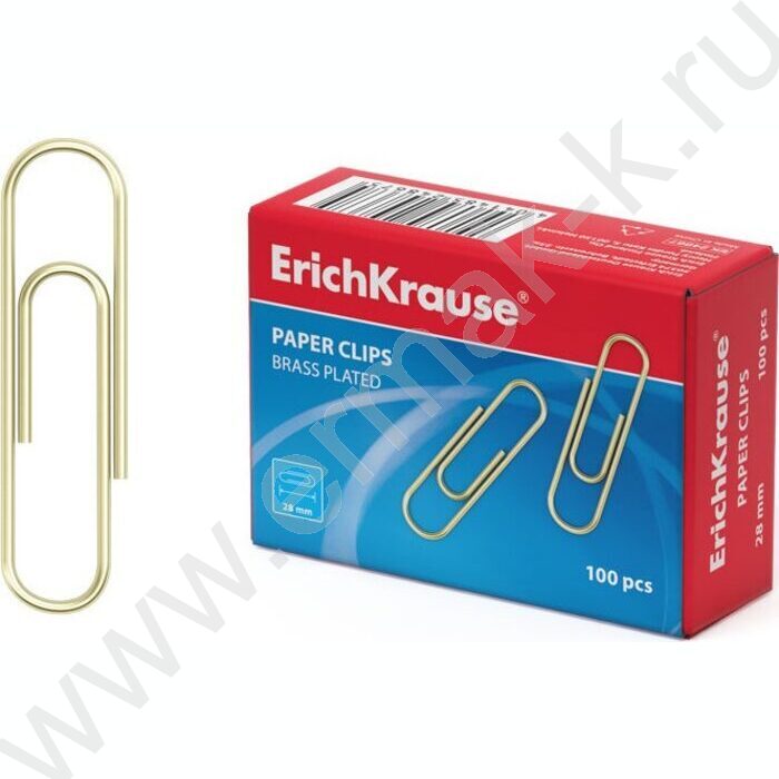 Скрепки 28мм /100шт омедненные | Фото 1