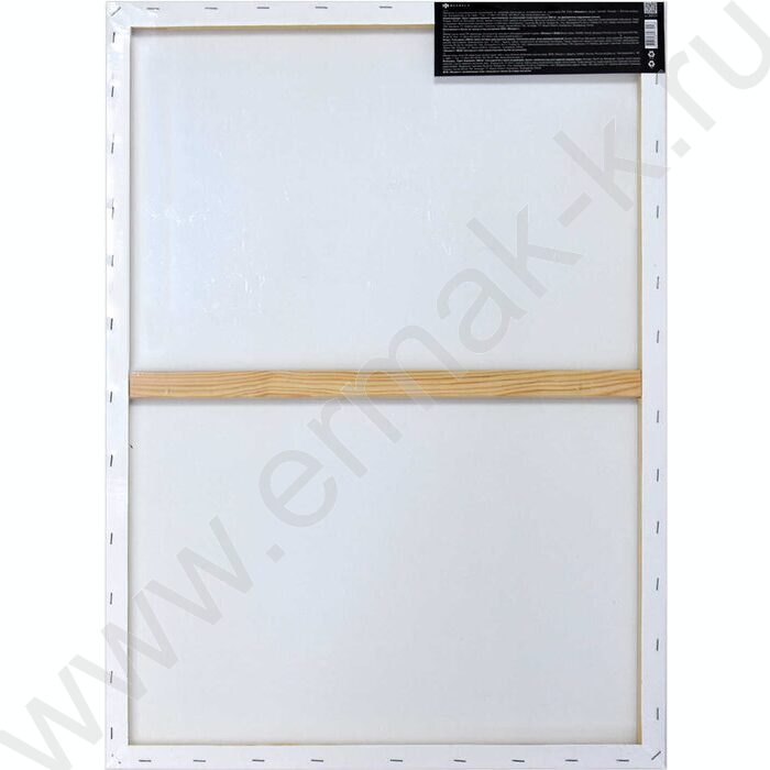 Холст на подрамнике из сосны 50*70  280 г/м², 100% хлопок, зерно: среднее, форма: прямоугольная, | Фото 2
