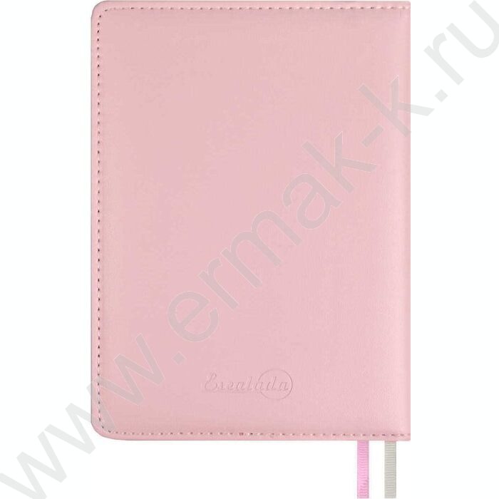 Ежедневник н/дат А6+ 120л Escalada,Плонже розовый /твёрдый переплёт с поролоном, искусственная к | Фото 8