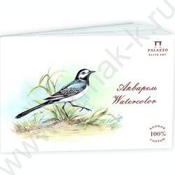 Планшет д/акварели А5 15л 300г/м2 "Трясогузка" 100% хлопок | Фото 1