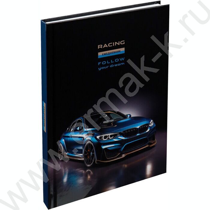 Ежедневник н/дат А5 128л Шикарный автомобиль-1 /тв.обл.,глянц.ламин/ | Фото 2