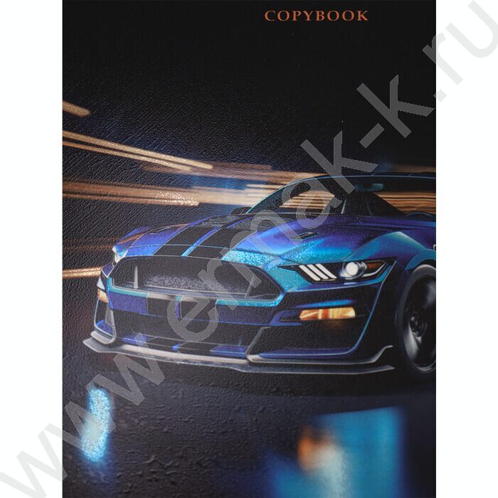 Тетрадь  96л клетка/спираль "Автомобильная тематика-1" /твин лак, хол. фольга/ ассорти | Фото 7