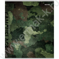Тетрадь  96л клетка "Стиль милитари-5" /лён/ ассорти | Фото 4