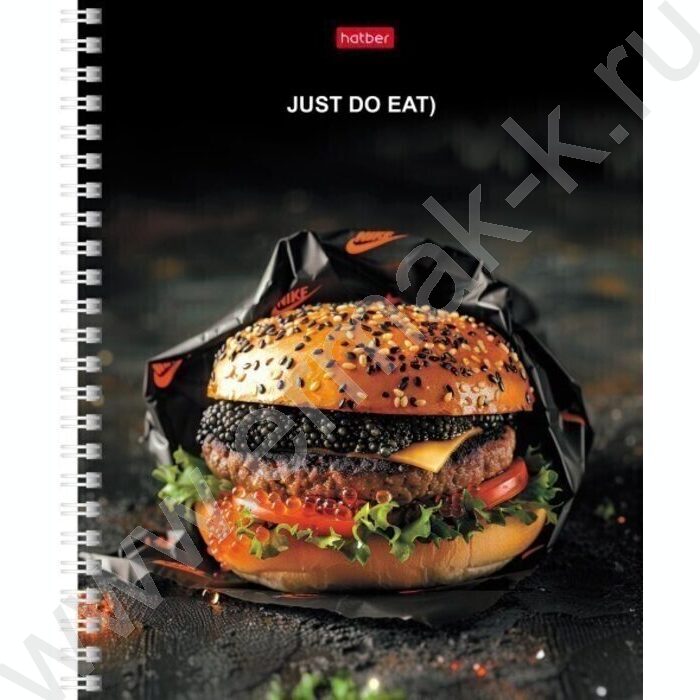 Тетрадь  48л клетка/спираль "Brand Food" /глянец./ 4вида | Фото 2