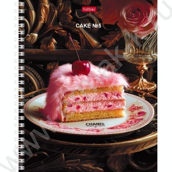 Тетрадь  48л клетка/спираль "Brand Food" /глянец./ 4вида | Фото 3