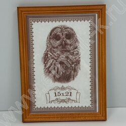 Фоторамка  15*21см дерево /Мокко/ №1 ТЕКС | Фото 2