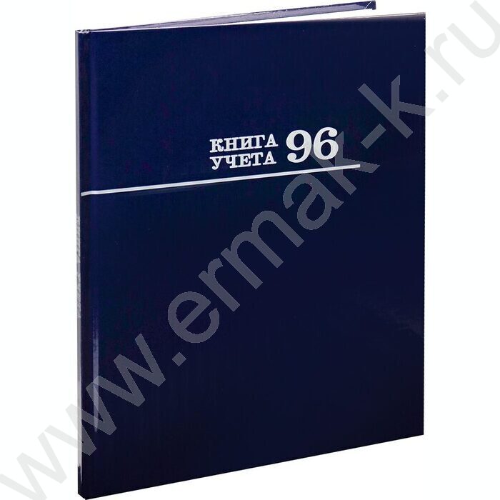 Книга Учёта  96л линия тв.обл.офсет синяя | Фото 1