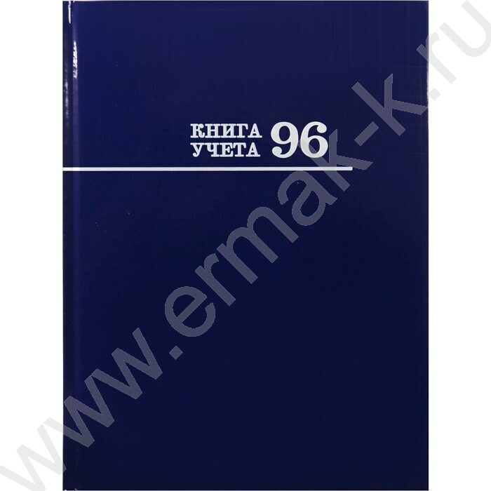 Книга Учёта  96л линия тв.обл.офсет синяя | Фото 2