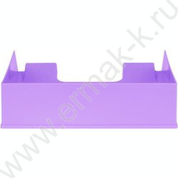 Лоток горизонтальный Фаворит /тонированный фиолетовый,255мм/ | Фото 4