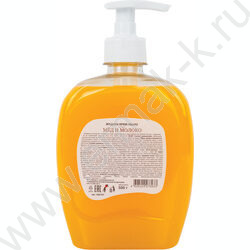 Мыло-крем жидкое "Мед и молоко" 500мл с дозатором | Фото 3