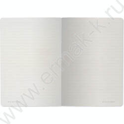 Тетрадь  40л линейка "Monocolor.Пыльная роза моранди" 70 г/м2 бежевая бумага | Фото 3