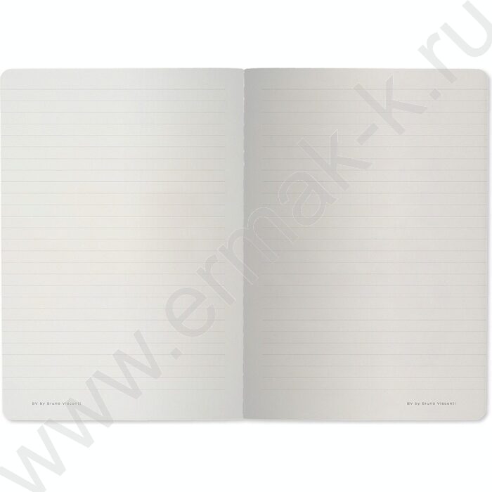 Тетрадь  40л линейка "Monocolor.Зефирный голубой" 70 г/м2 бежевая бумага | Фото 3