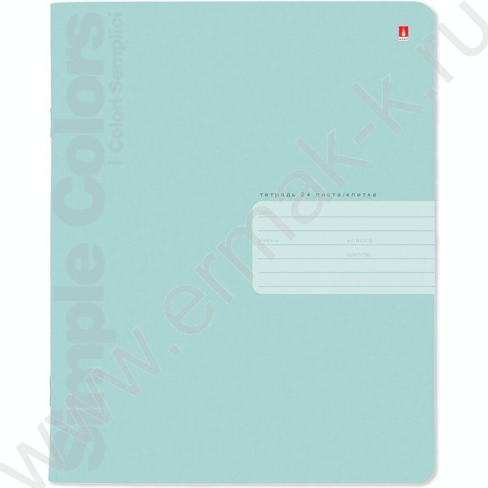 Тетрадь  24л линейка "Zefir colors" ассорти | Фото 2